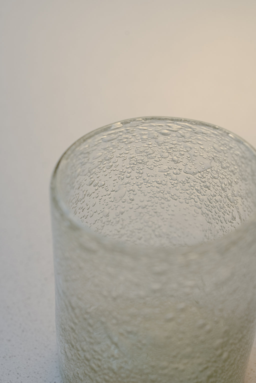 Vaso burbuja transparente