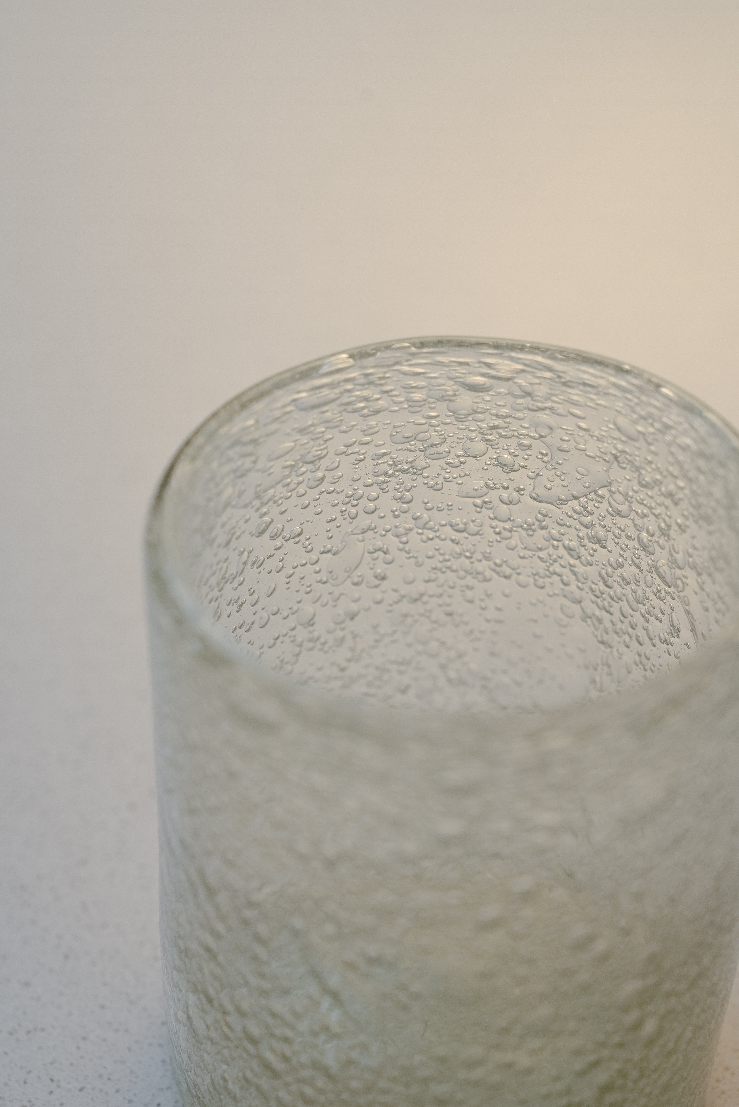 Vaso burbuja transparente