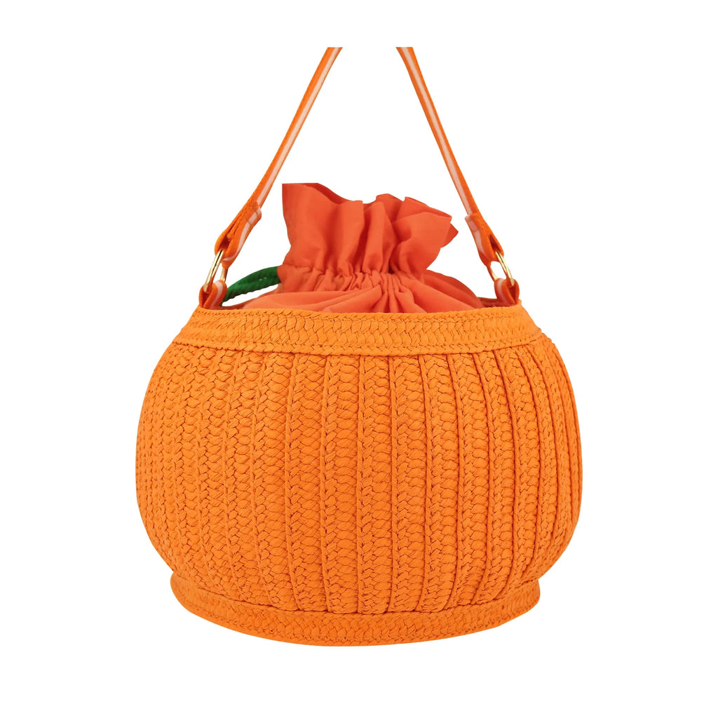 Canasta de calabaza para dulces