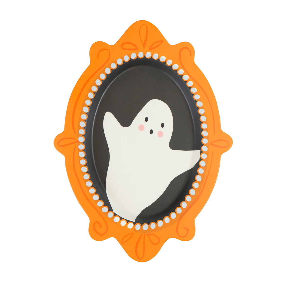 Platos de retratos de Halloween reutilizables