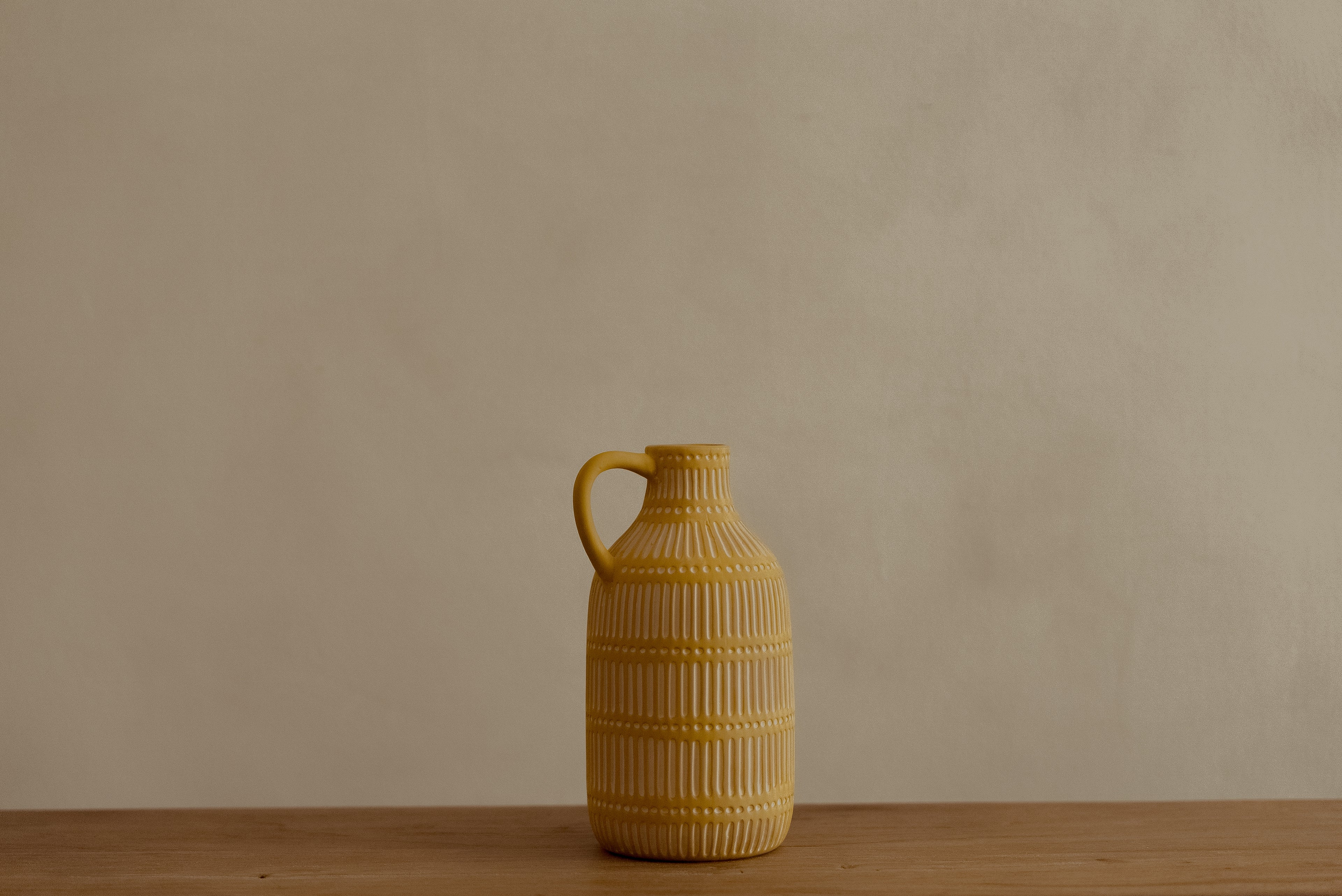 Yellow vase