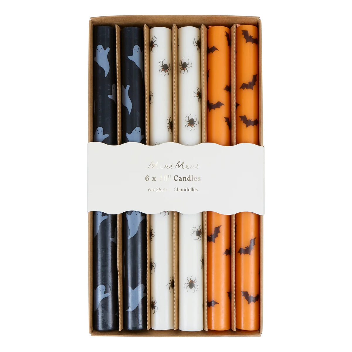 Velas de íconos de Halloween
