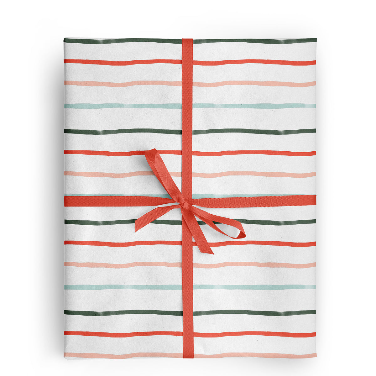 Papel de regalo rayas multicolor