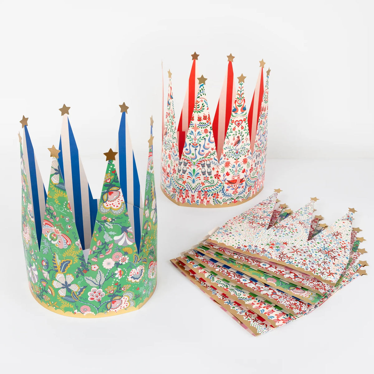 Coronas de Fiesta Meri Meri x Liberty