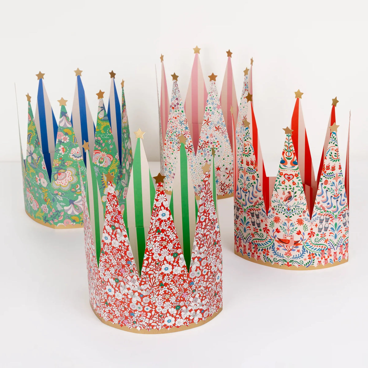 Coronas de Fiesta Meri Meri x Liberty