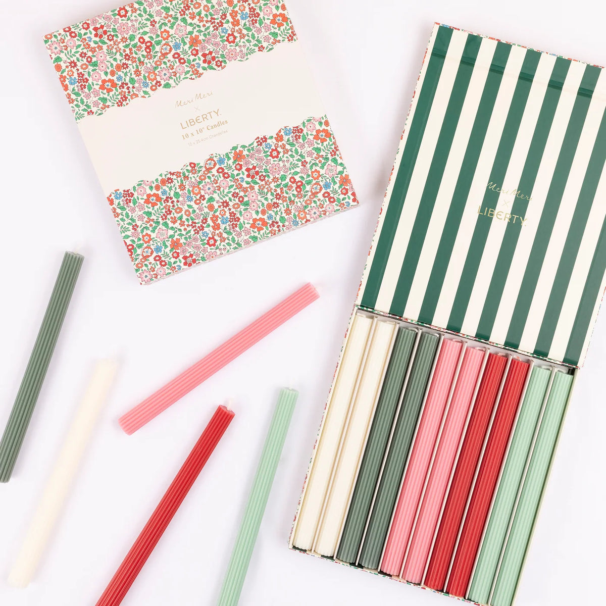 Caja Regalo de Velas Meri Meri x Liberty Sweet Meadow