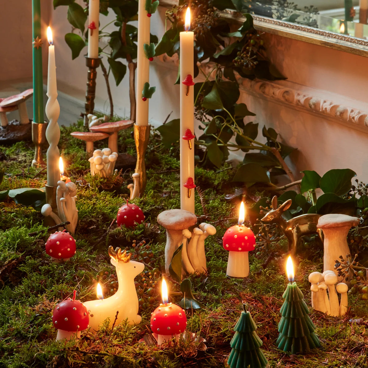 Velas Mini de Hongo