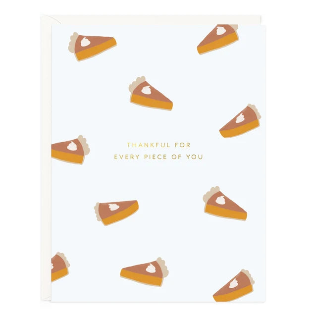 Tarjeta Thankful Pie