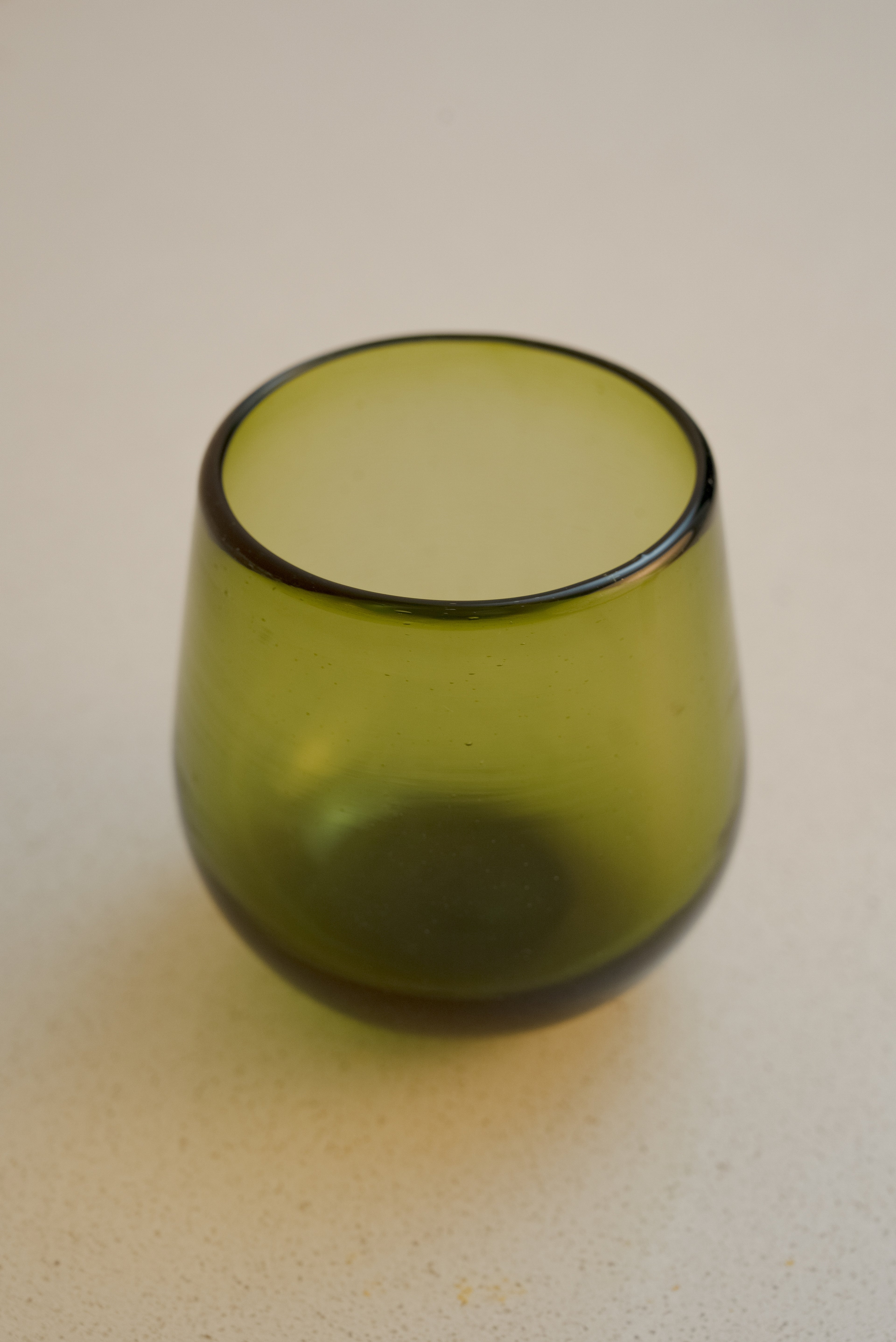 Vaso bola verde