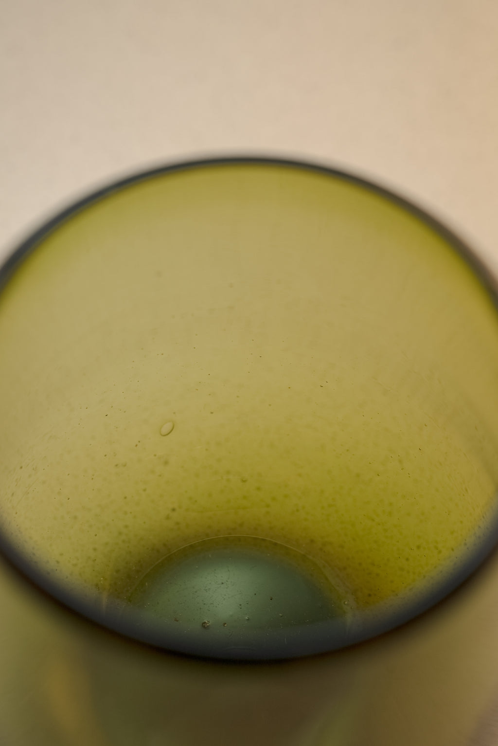 Vaso bola verde