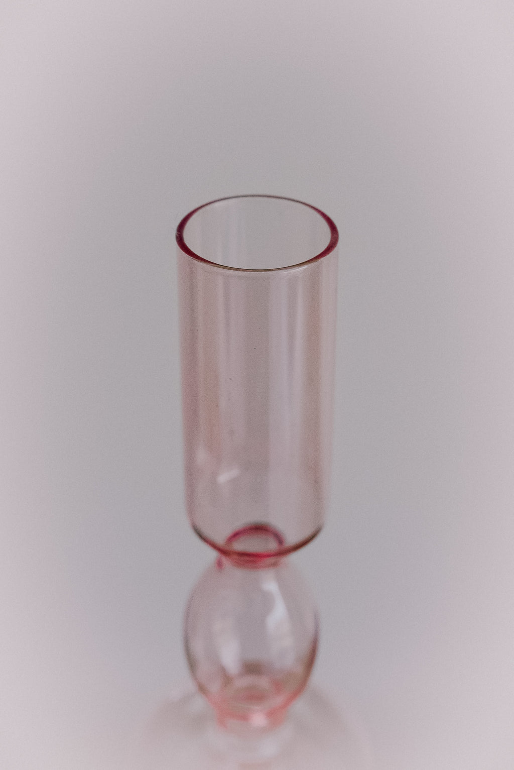 Base rosa para vela