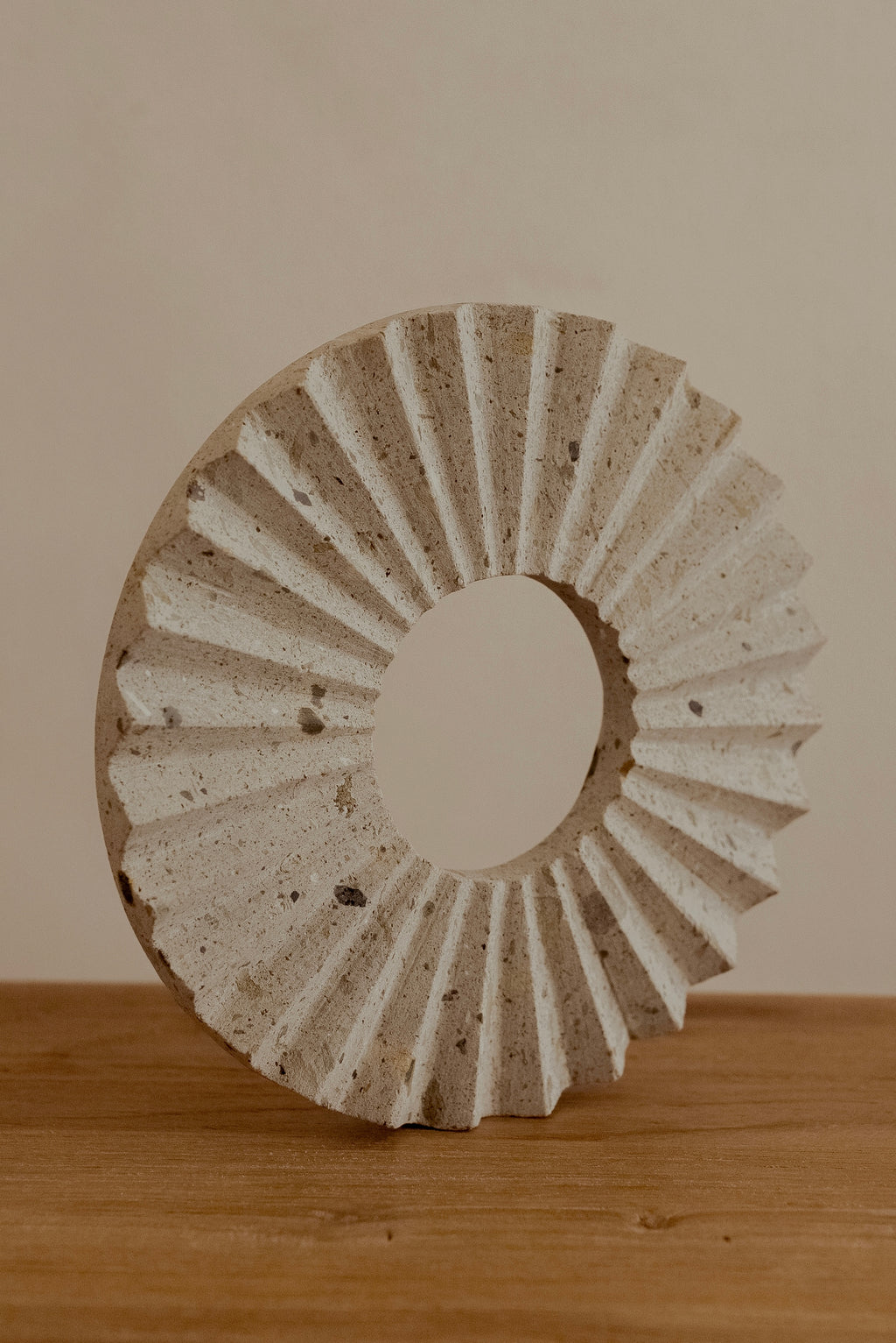 Disco de fuego gris