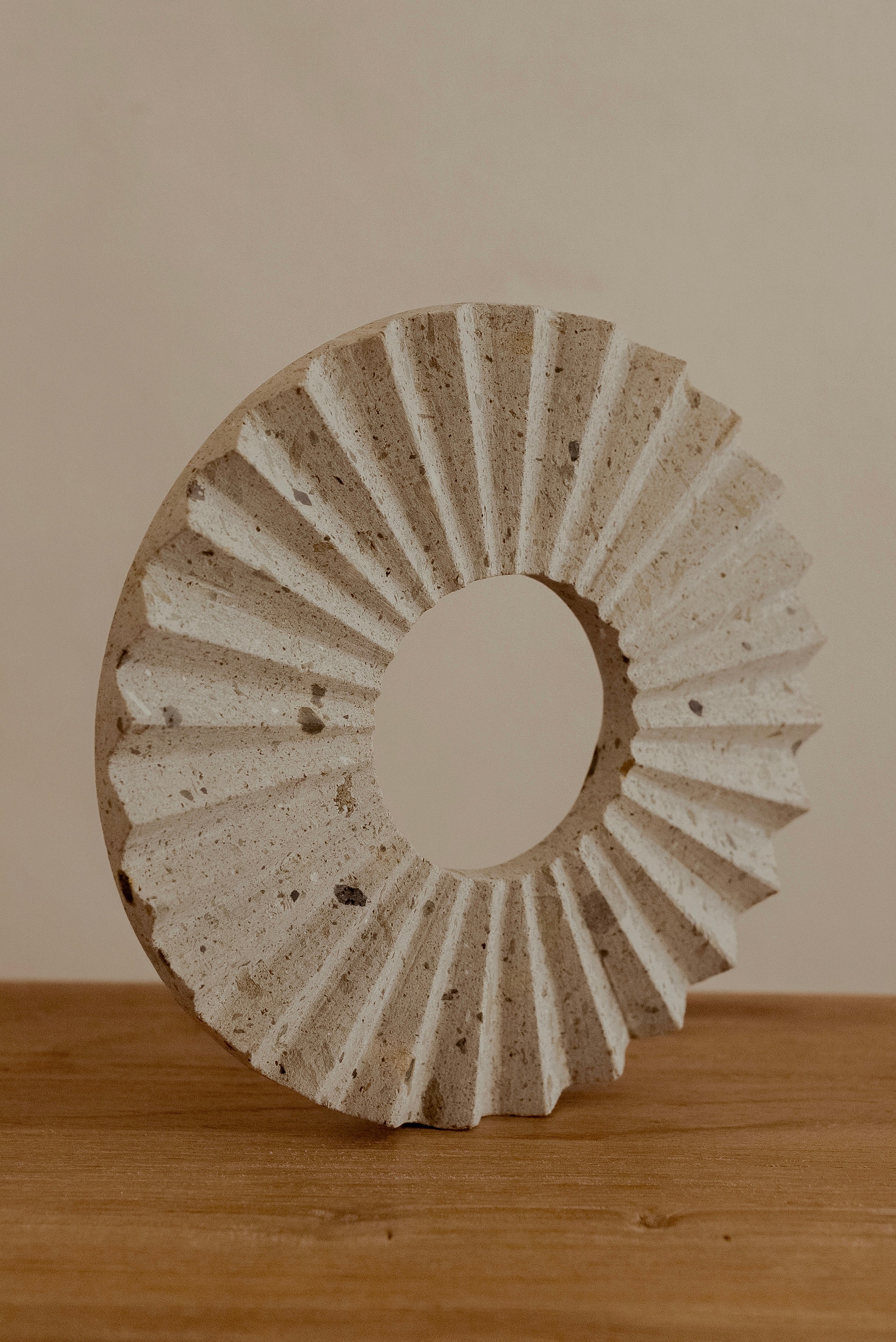 Disco de fuego gris