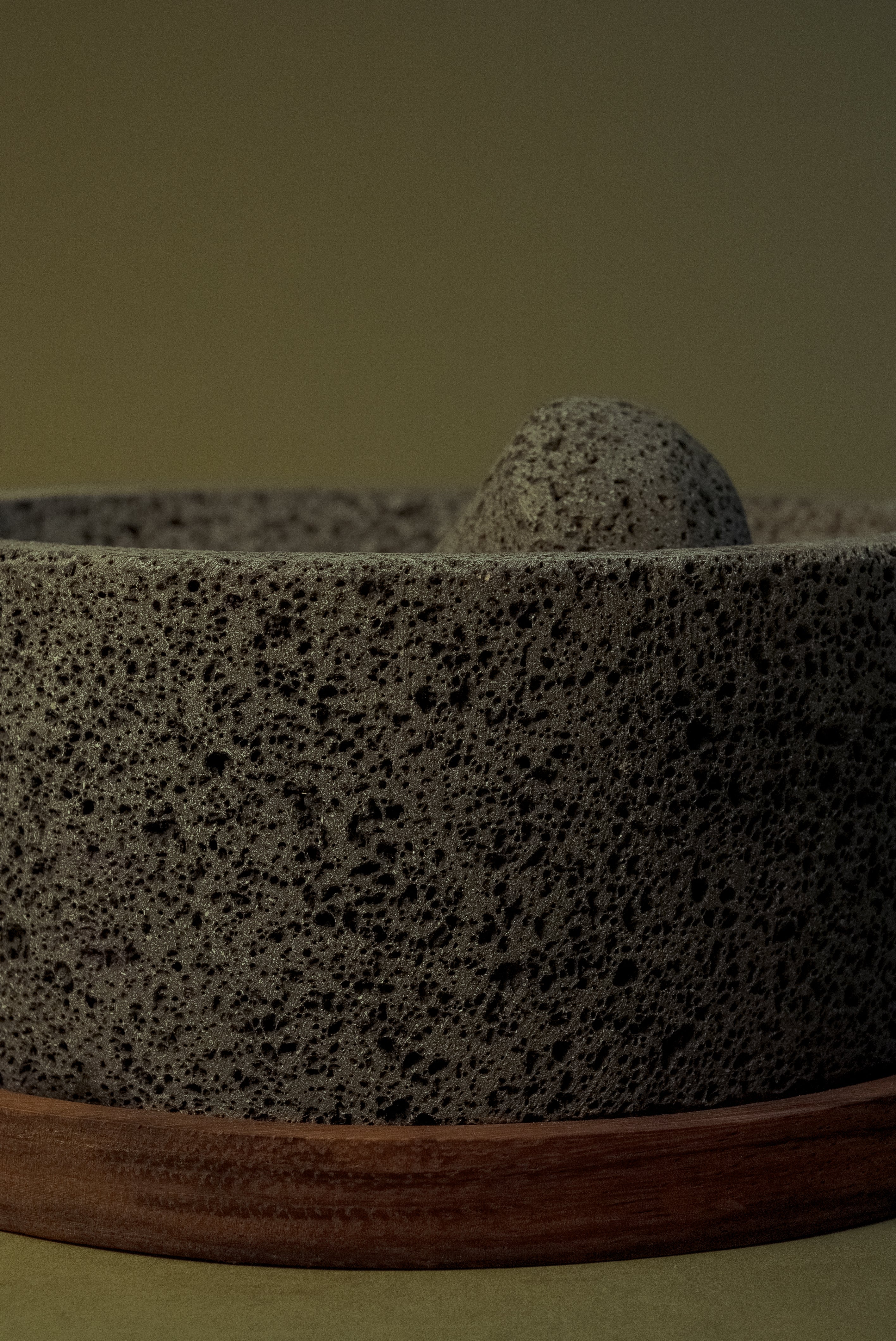 Molcajete chimamolli rey