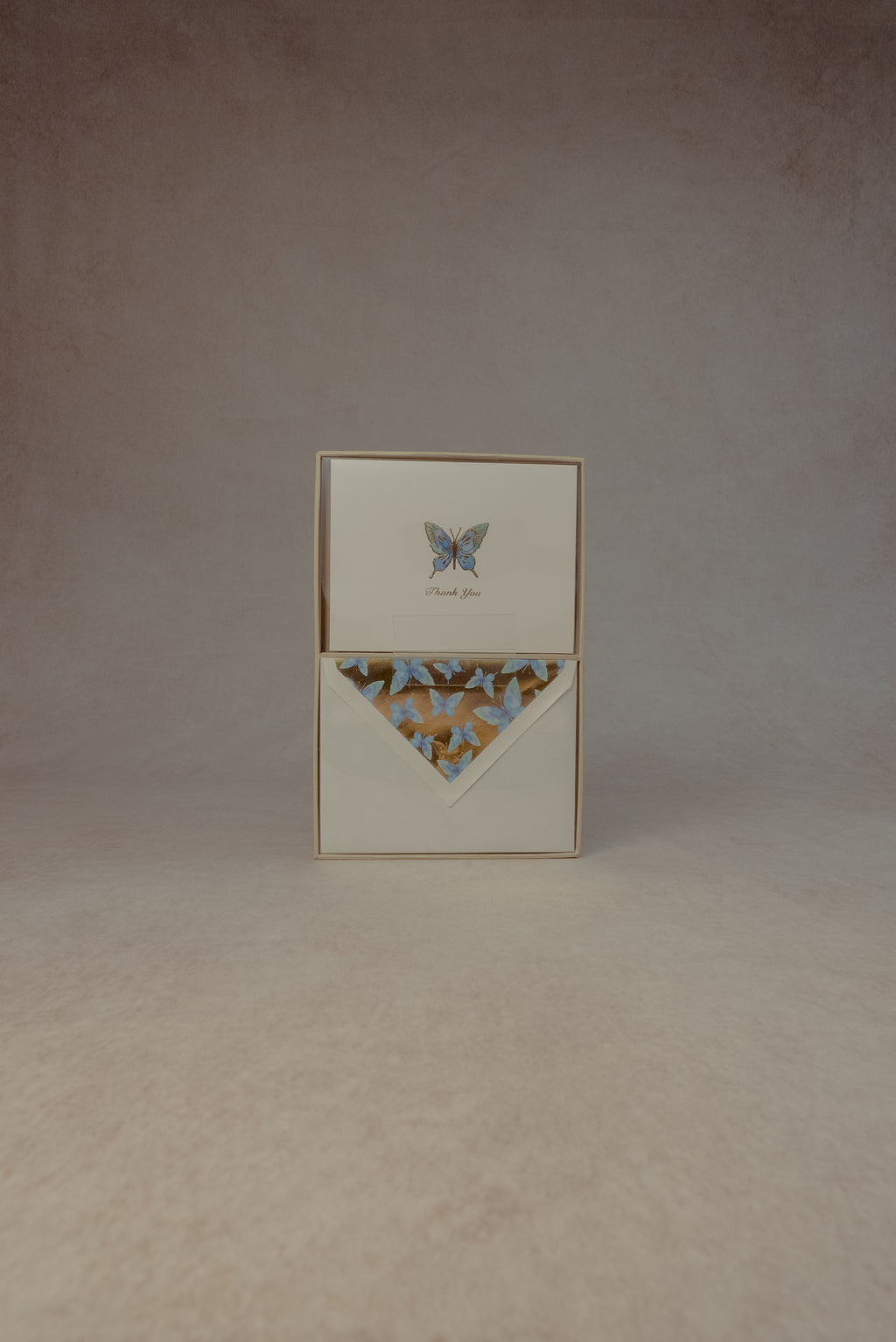 Tarjetas de agradecimiento mariposa