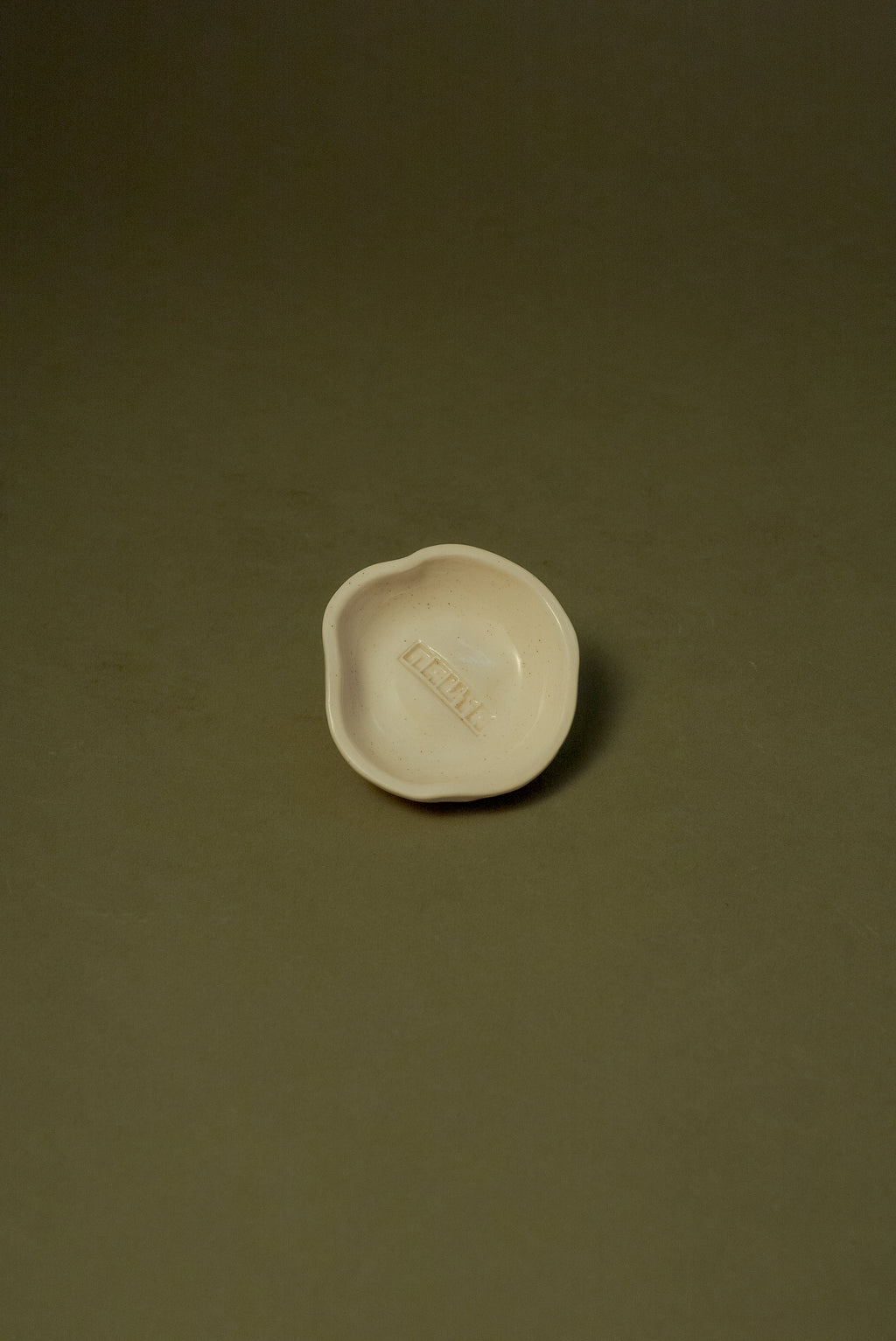 White candle holder