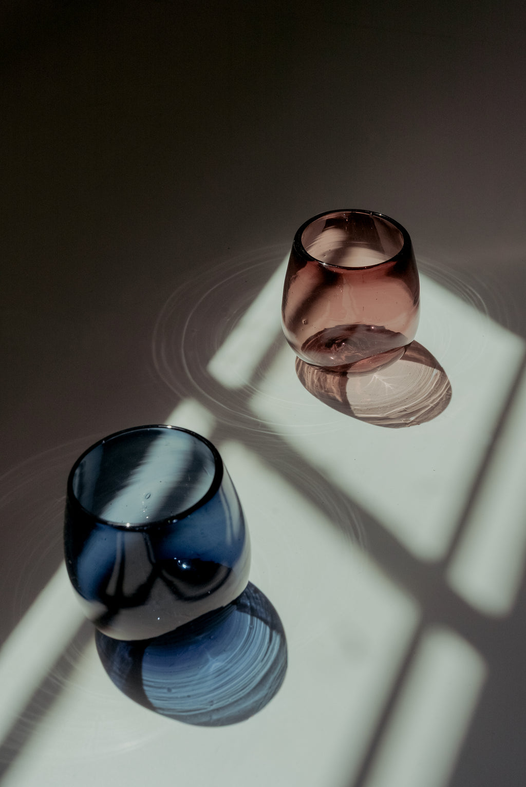 Vaso bola rosa