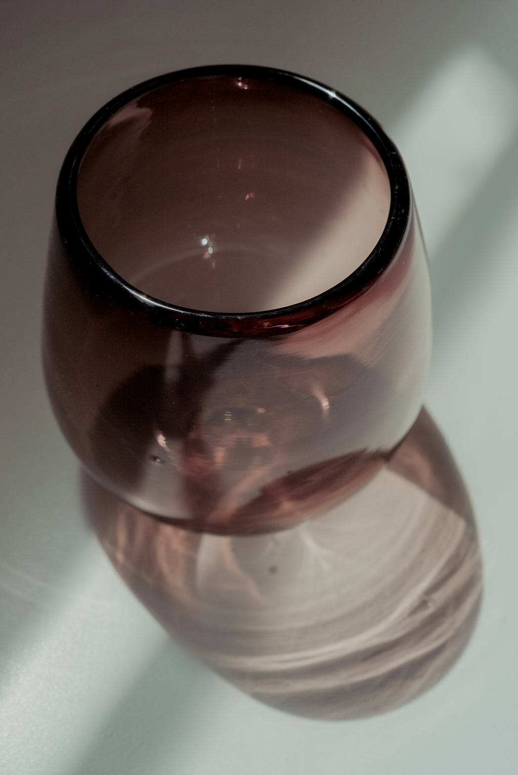 Vaso bola rosa