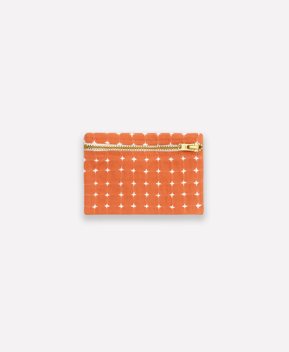 Monedero Cross-Stitch color Apricot, vista frontal
